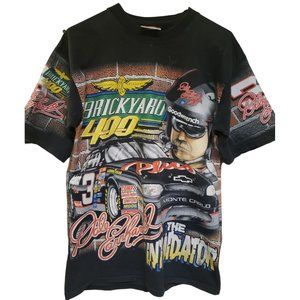 VTG 1998 Dale Earnhardt Brickyard 400 AOP Size M Chase Authentic Racing T-Shirt